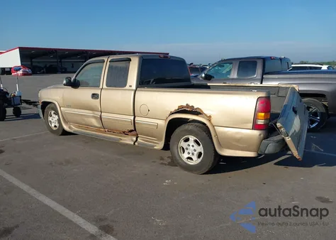 2000 Chevrolet Silverado 1500 Lt from USA, damaged, VIN 2GCEC19T3Y1142584